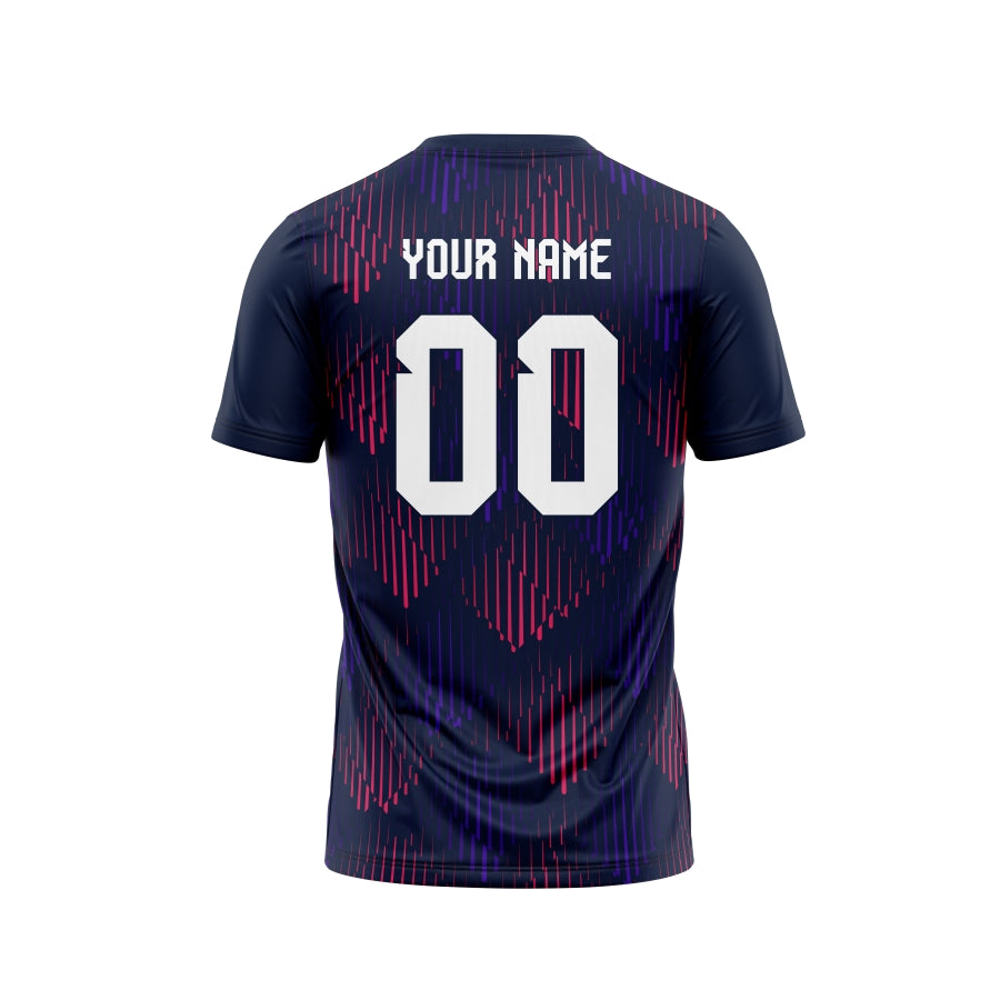 Pink Navy Customized Football Team Jersey Design  Customized Football  Jerseys Online India - TheSportStuff