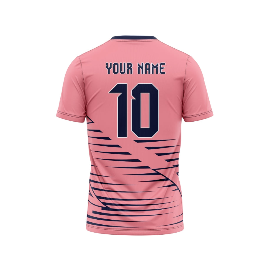 Buy Men Navy Blue Football Jersey | Football Jersey Online India - TheSportStuff XL / Custom Name & Number at Back