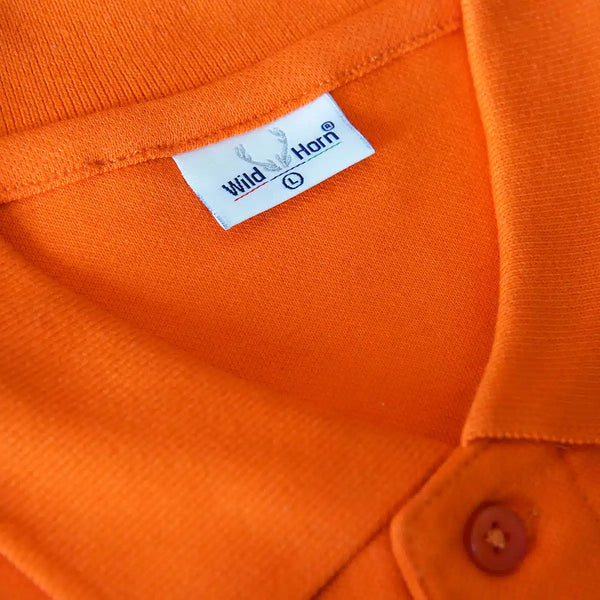 Orange Custom Polo TShirt - The Sport Stuff