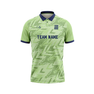 Green Chalk Customized Cricket Jersey - The Sport Stuff