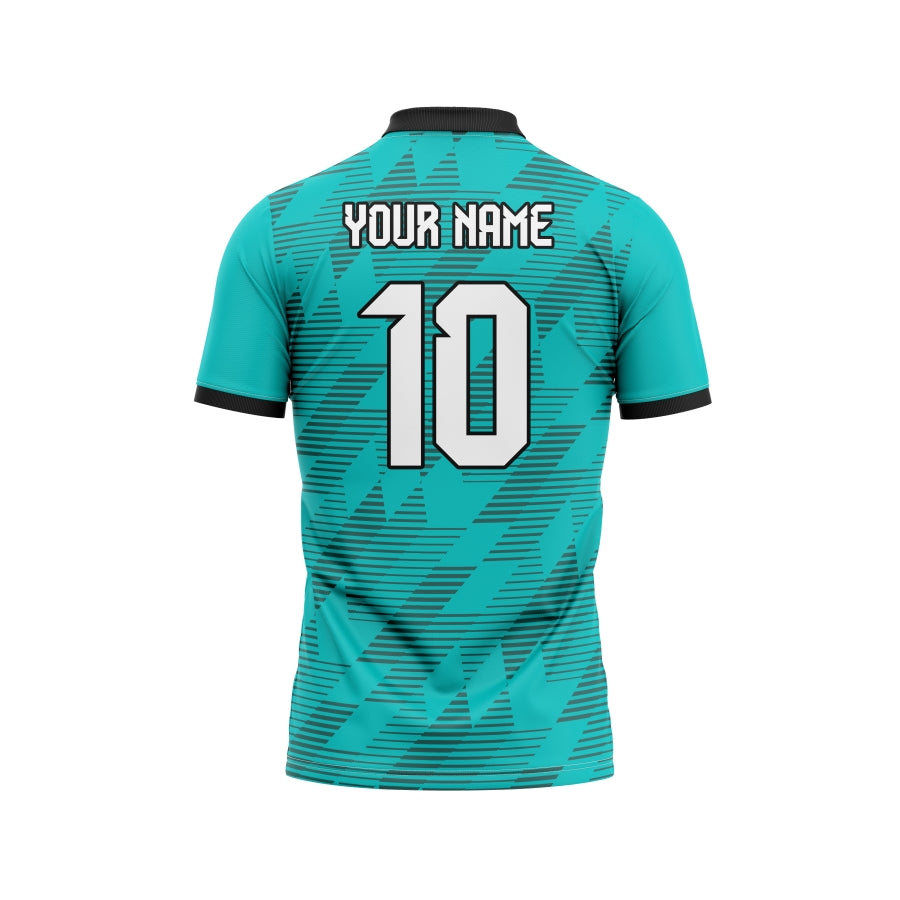 Tiffany Blue Custom Cricket Jersey Design | Customized Jerseys Online ...