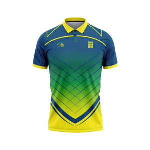 Green Diamond Customized Cricket Team Jersey Design | Customized Cricket Jerseys Online India - TheSportStuff With Trackpant / Half Sleeve / Cot Net