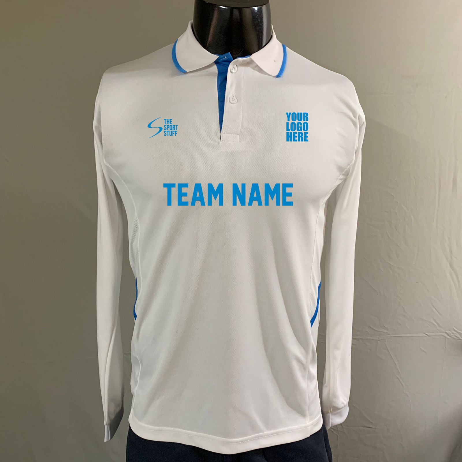 Cricket Whites Custom Jersey - TheSportStuff