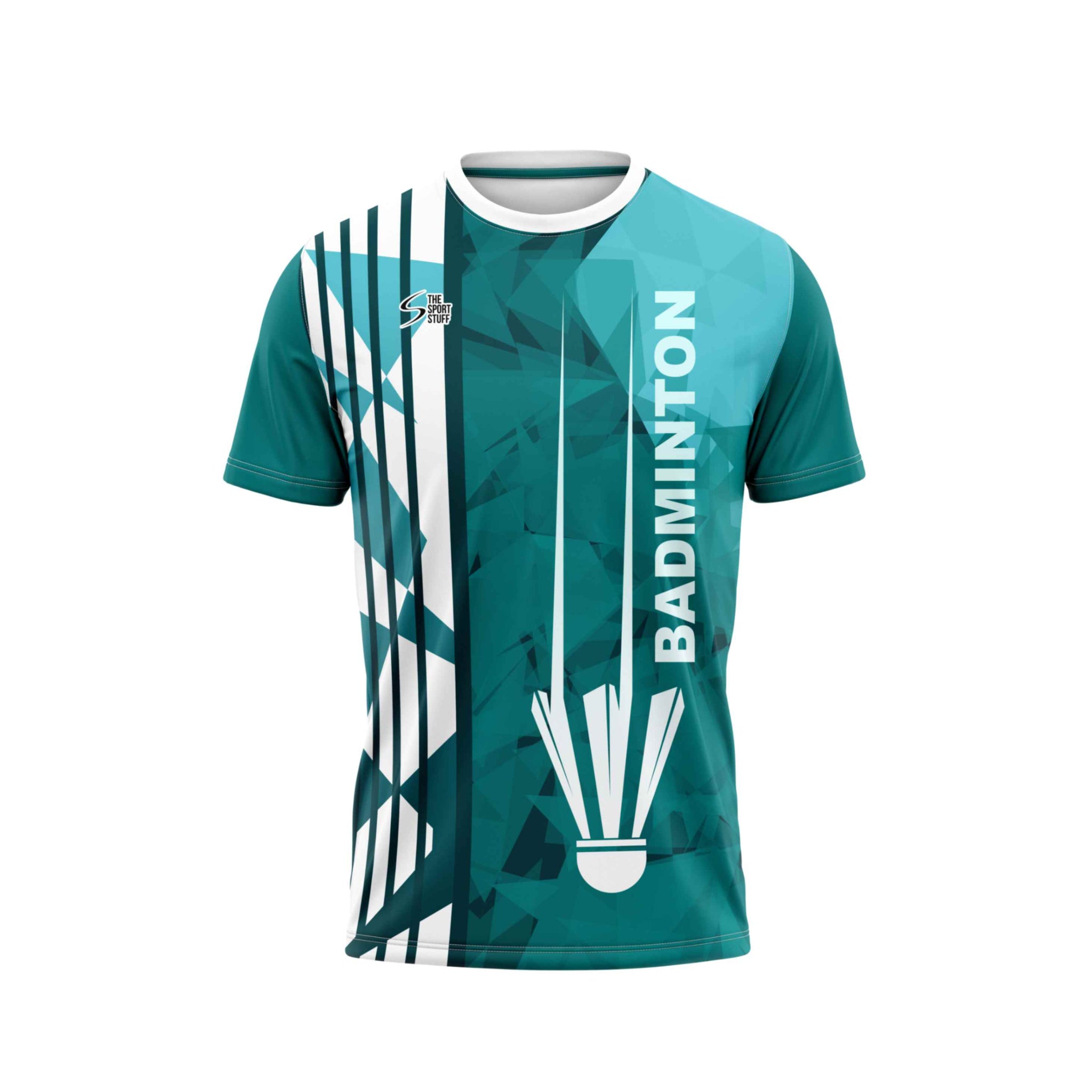 Aqua Shuttle Custom Badminton Jersey - The Sport Stuff