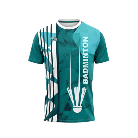 Aqua Shuttle Custom Badminton Jersey - The Sport Stuff