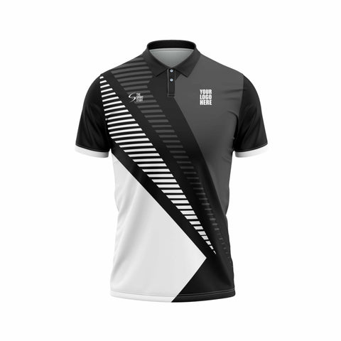 Black Horizon Custom Cricket Jersey Design - The Sport Stuff