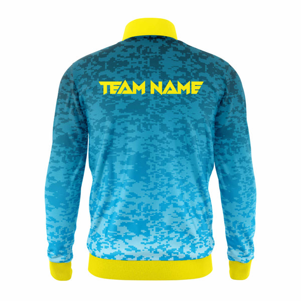 Blue Camo Custom Team Jacket - The Sport Stuff