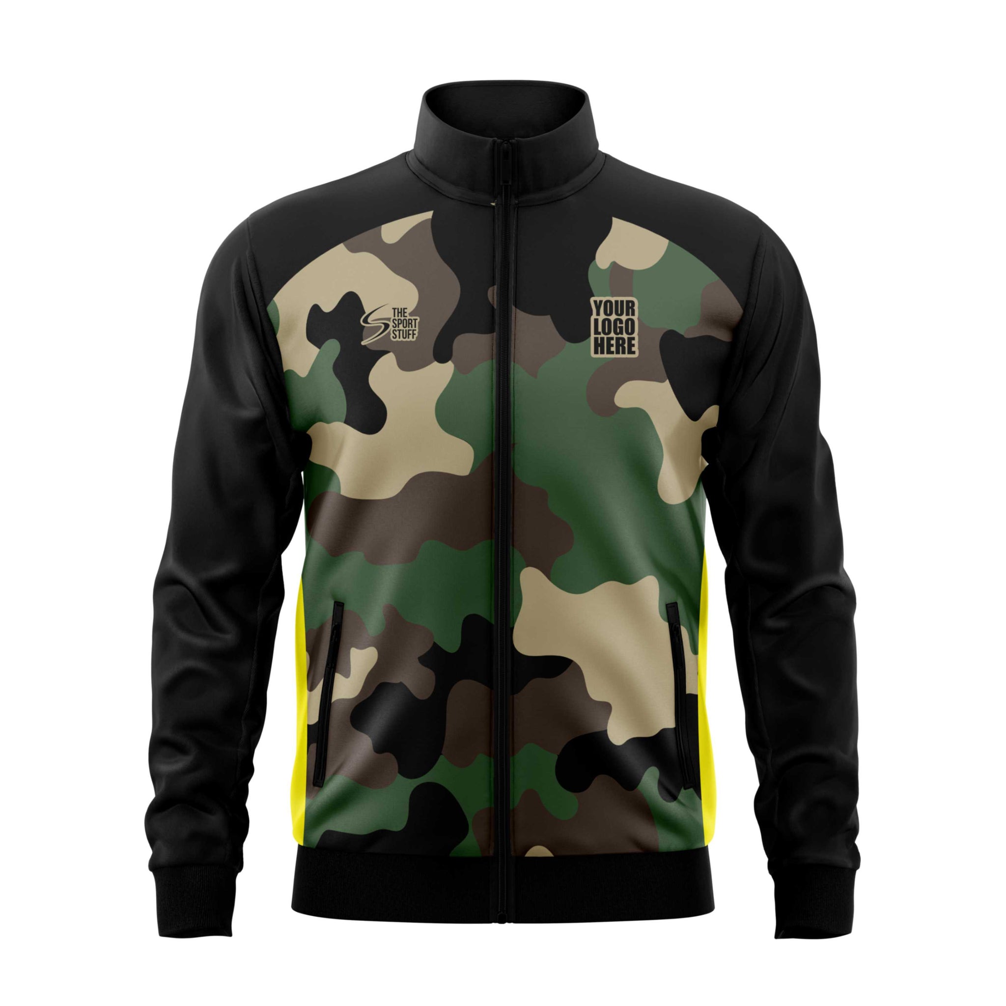 Camouflage Custom Team Jacket - The Sport Stuff