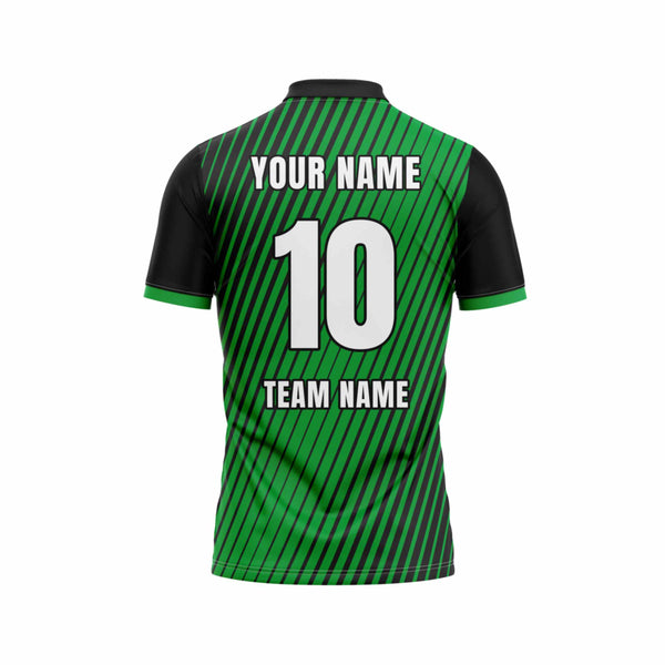 Green Cyan Custom Cricket Jersey Design - The Sport Stuff