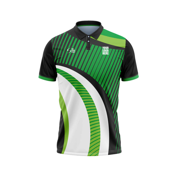 Green Cyan Custom Cricket Jersey Design - The Sport Stuff