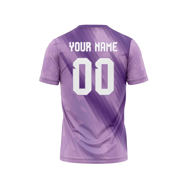 Lilac Purple Custom Football Jersey - The Sport Stuff