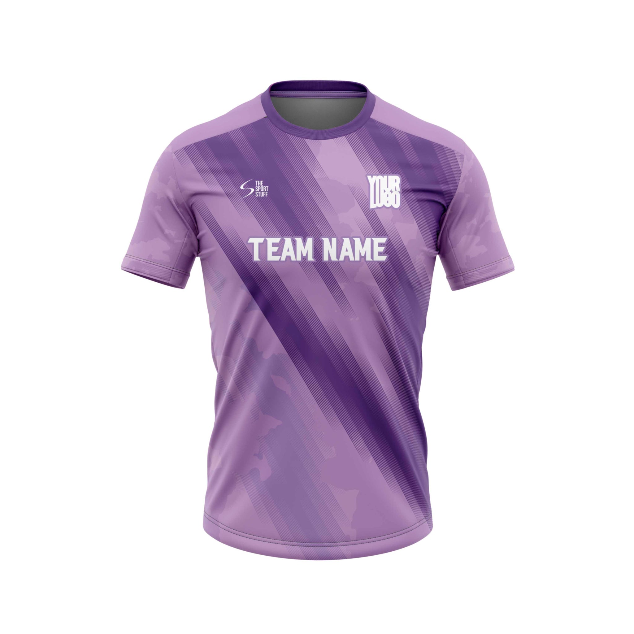 Lilac Purple Custom Football Jersey - The Sport Stuff