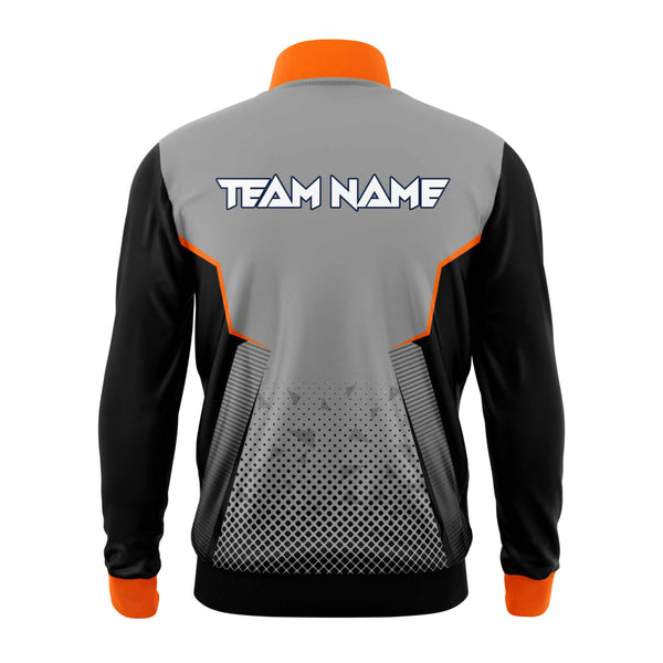 Orange Steel Custom Sports Team Jacket - The Sport Stuff