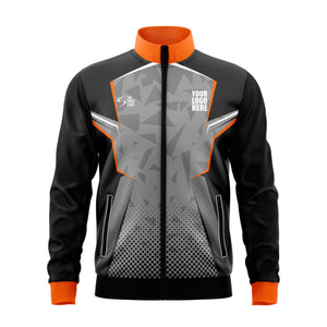 Orange Steel Custom Sports Team Jacket - The Sport Stuff